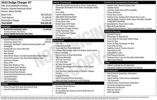 2023 Dodge Charger GT