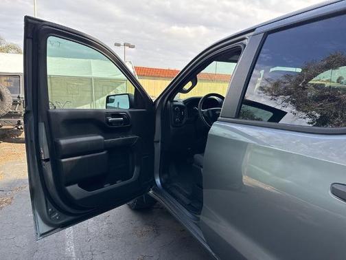 Satin Steel Metallic 2021 Chevrolet Silverado 1500 CUSTOM