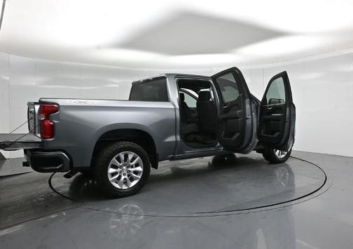 Satin Steel Metallic 2021 Chevrolet Silverado 1500 CUSTOM