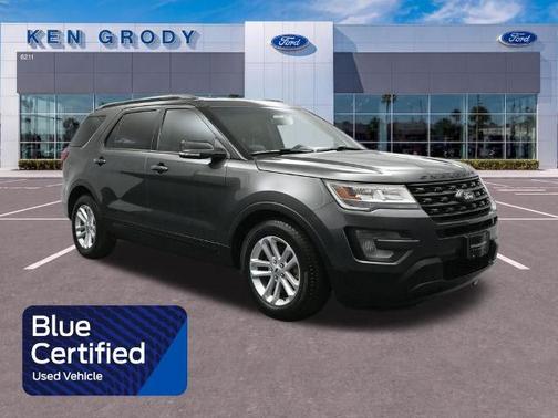 MAGNETIC METALLIC 2017 Ford Explorer XLT