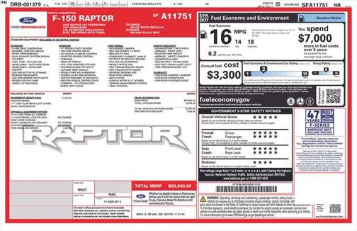 2025 Ford F-150 Raptor