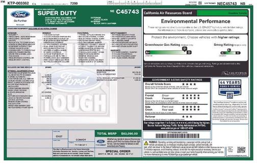 AGATE BLACK 2022 Ford F-250 LARIAT