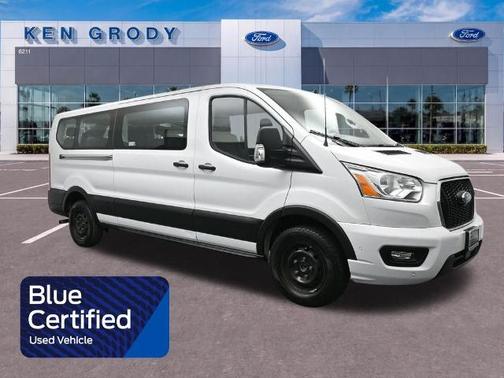 OXFORD WHITE 2022 Ford Transit-350 XLT