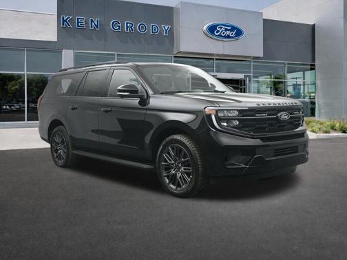 Agate Black Metallic 2026 Ford Expedition Max Platinum