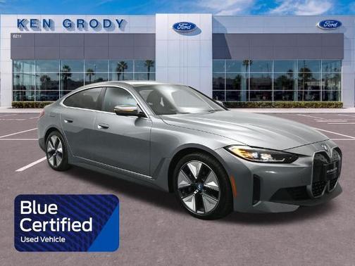 Skyscraper Gray Metallic 2023 BMW i4 Gran Coupe EDRIVE40