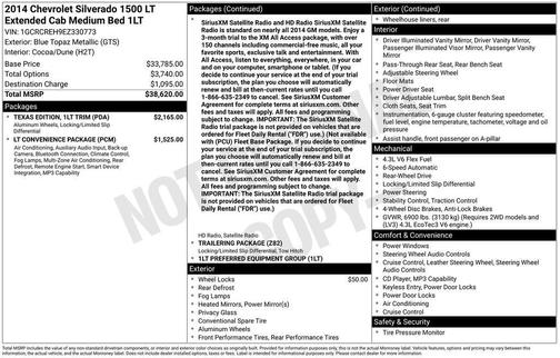 2014 Chevrolet Silverado 1500 1LT