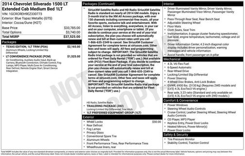 2014 Chevrolet Silverado 1500 1LT