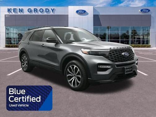 CARBONIZED GRAY METALLIC 2022 Ford Explorer ST-LINE