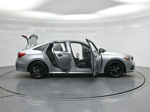 Platinum White Pearl 2024 Honda Civic Sport