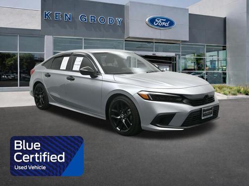 Platinum White Pearl 2024 Honda Civic Sport