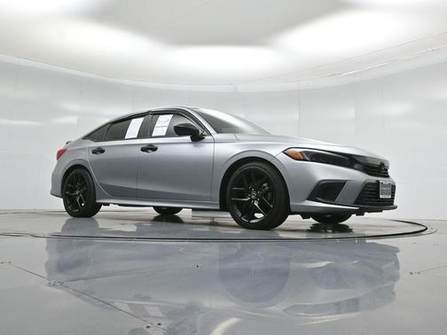 Platinum White Pearl 2024 Honda Civic Sport