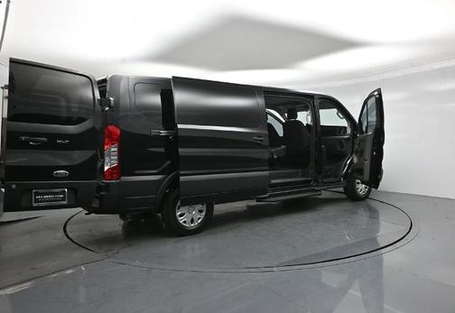 AGATE BLACK METALLIC 2023 Ford Transit-350 XLT