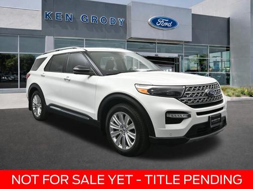 STAR WHITE MET TRI-COAT 2020 Ford Explorer LIMITED