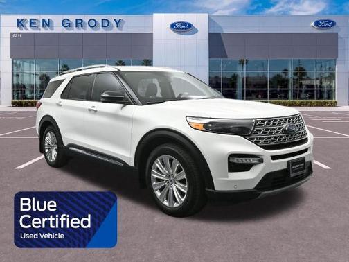 STAR WHITE MET TRI-COAT 2020 Ford Explorer LIMITED