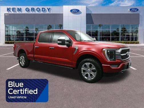 RAPID RED MET TINTED CC 2022 Ford F-150 PLATINUM
