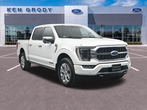 STAR WHITE METALLIC TRICOAT 2023 Ford F-150 PLATINUM