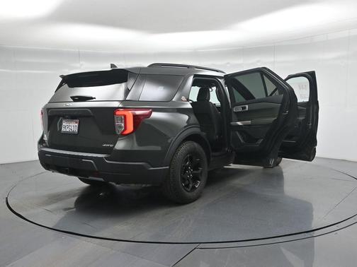 Forged Green Metallic 2023 Ford Explorer Timberline