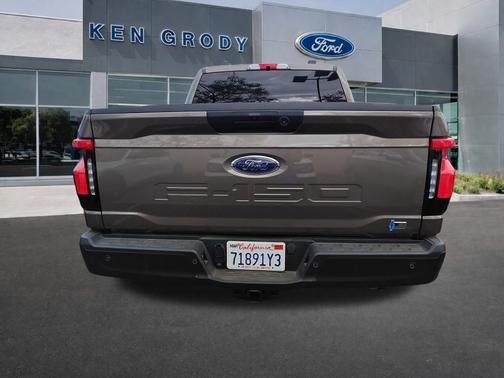 Stone Gray Metallic 2023 Ford F-150 Lightning Pro