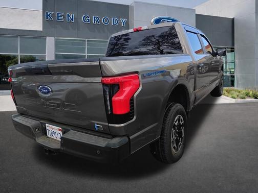 Stone Gray Metallic 2023 Ford F-150 Lightning Pro