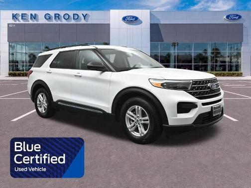 OXFORD WHITE 2021 Ford Explorer XLT