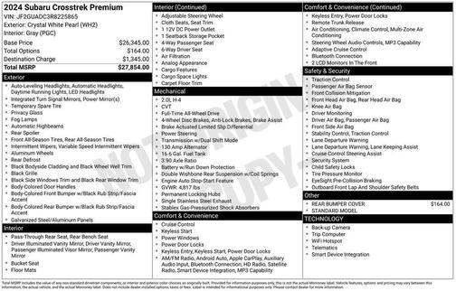 2024 Subaru Crosstrek Premium