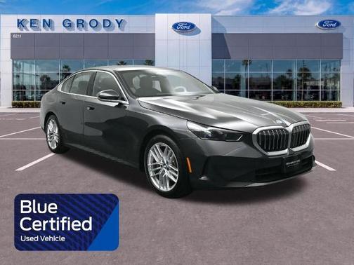 Gray 2025 BMW 530 530I