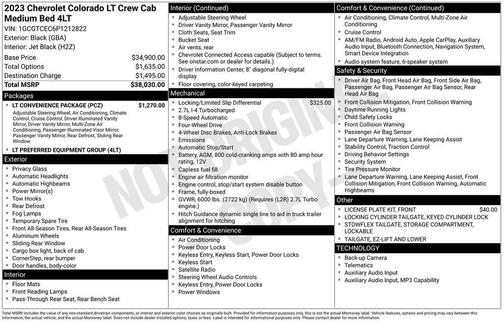 2023 Chevrolet Colorado LT