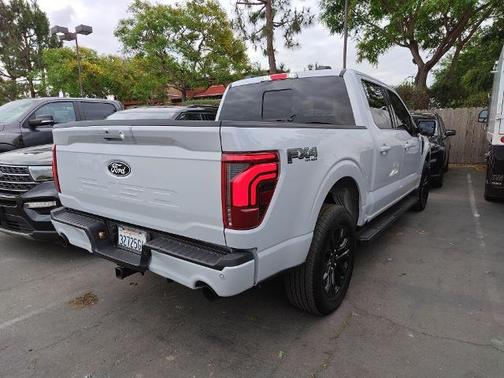 SPACE WHITE METALLIC 2025 Ford F-150 LARIAT