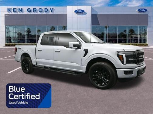 SPACE WHITE METALLIC 2025 Ford F-150 LARIAT
