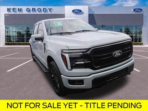 SPACE WHITE METALLIC 2025 Ford F-150 LARIAT