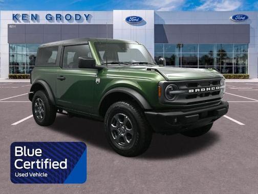 ERUPTION GREEN METALLIC 2024 Ford Bronco BIG BEND