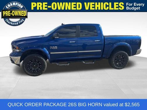 Blue Streak Pearlcoat 2016 RAM 1500 Big Horn