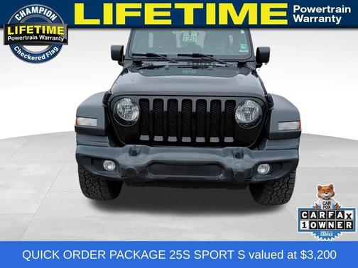 Black Clearcoat 2021 Jeep Wrangler Unlimited Sport