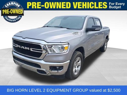 Billet Silver Metallic 2020 RAM 1500 Big Horn