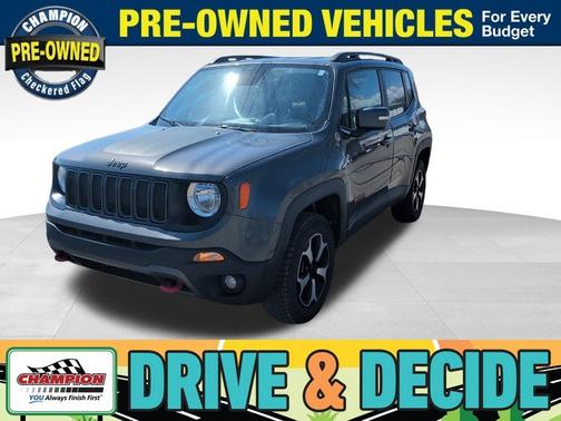 Granite Crystal Clearcoat Metallic 2020 Jeep Renegade Trailhawk