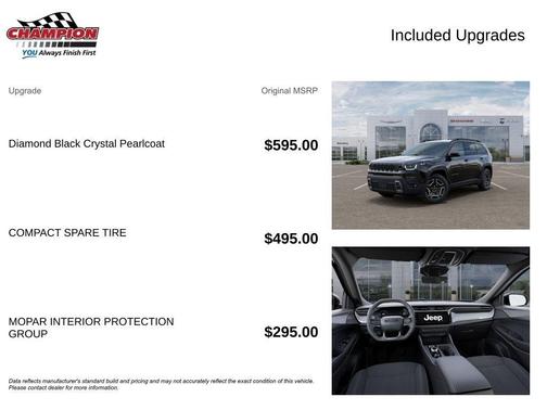 Diamond Black 2026 Jeep Cherokee LAREDO/LIMITED