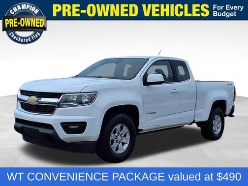 Summit White 2017 Chevrolet Colorado WT