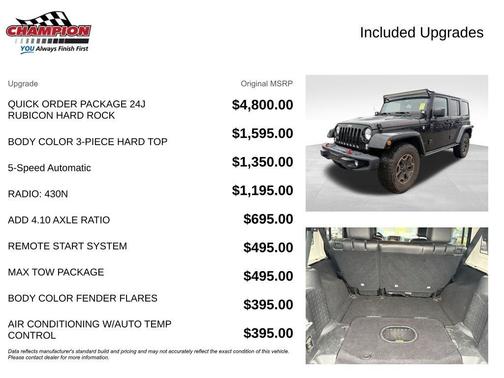2016 Jeep Wrangler Unlimited Rubicon
