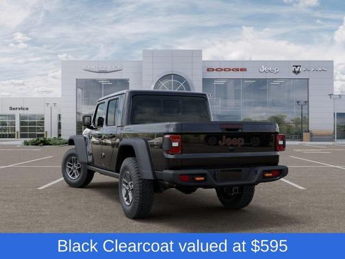 Black Clearcoat 2026 Jeep Gladiator Mojave