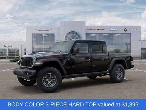 Black Clearcoat 2026 Jeep Gladiator Mojave
