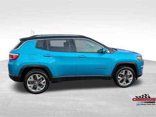 Laser Blue 2019 Jeep Compass Limited