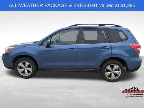 Quartz Blue Pearl 2016 Subaru Forester 2.5i Premium