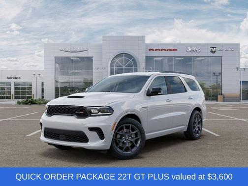 White 2026 Dodge Durango GT Plus HEMI V8