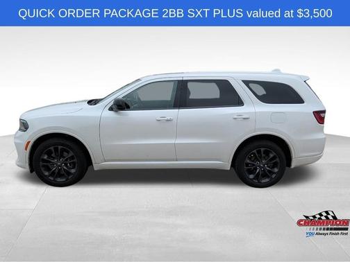 White 2021 Dodge Durango SXT
