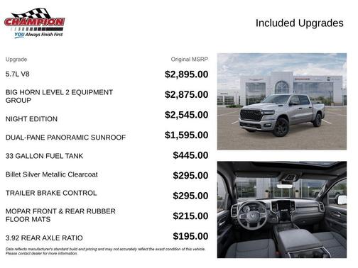 2026 RAM 1500 Big Horn/Lone Star