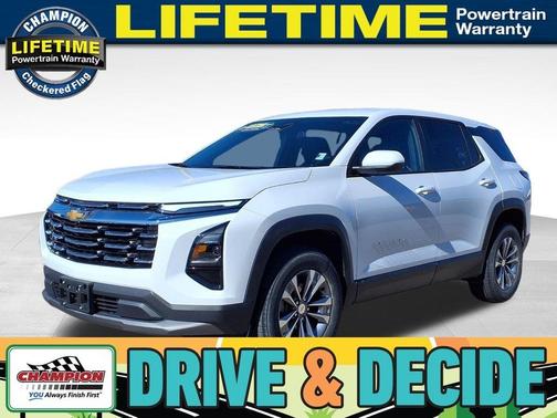 Summit White 2025 Chevrolet Equinox LT