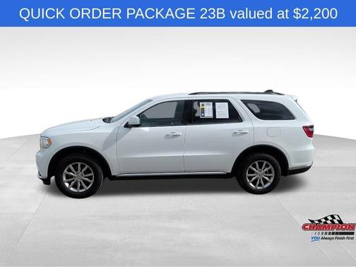 White Knuckle Clearcoat 2017 Dodge Durango SXT
