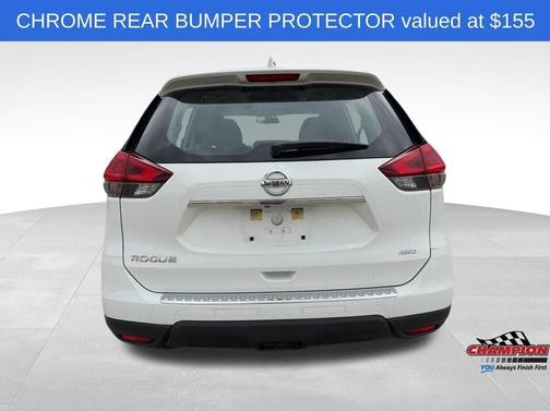 Glacier White 2018 Nissan Rogue S