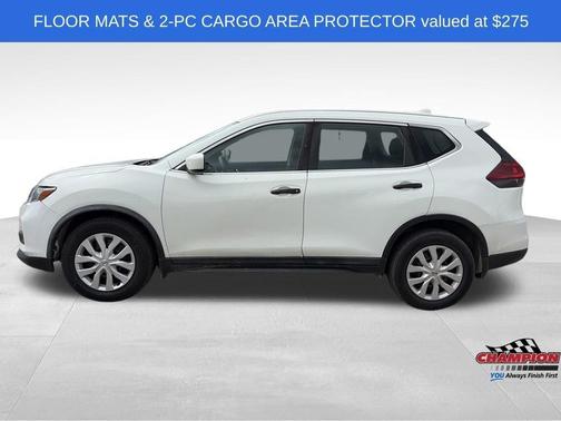 Glacier White 2018 Nissan Rogue S