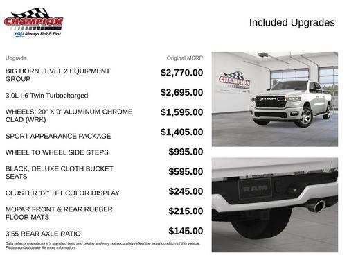 2025 RAM 1500 Big Horn/Lone Star